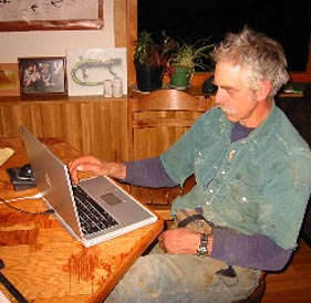 Richard, laptop